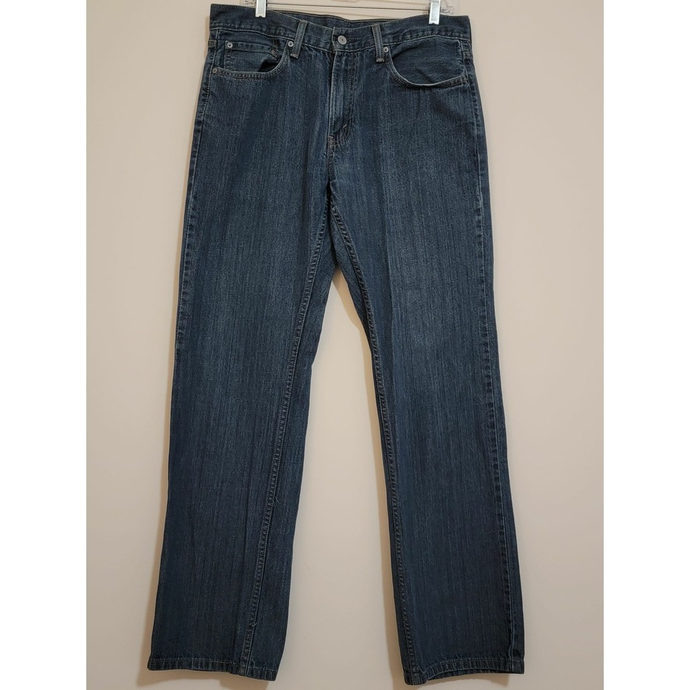 Levi's 559‎ Relaxed Straight Fit Dark Wash Denim Jeans Men's 34x34